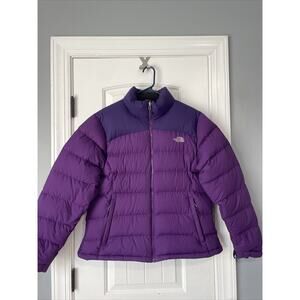 North Face Purple Womens XL 700 Down Winter Puffer Nuptse Ladies Bubble Coat
